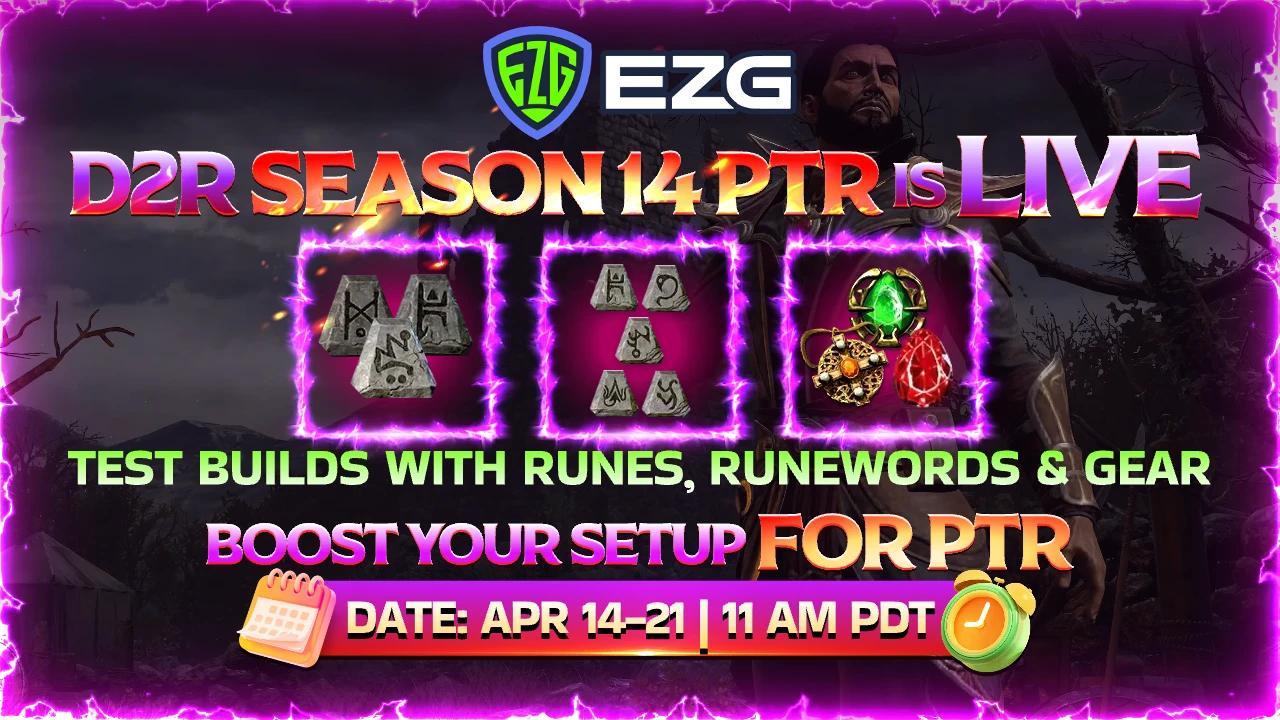 Diablo 2 Resurrected PTR 3.2: Season 14 Patch Brings Huge Drop Rate Buffs & Class Changes